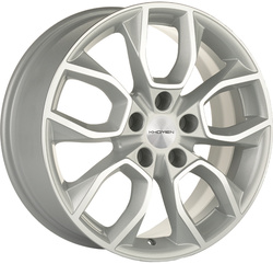 Khomen Wheels 7x17/5x112 ET45 D57,1 KHW1713 (Karoq) F-Silver-FP