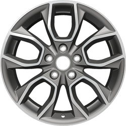 Khomen Wheels 7x17/5x114,3 ET48 D67,1 KHW1713 (Kia K5) Gray-FP