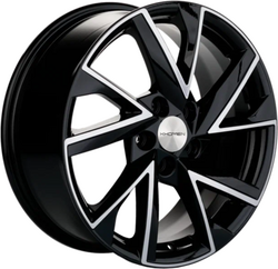 Khomen Wheels 7x17/5x110 ET46 D63,3 KHW1714 (Changan CS35/CS35 Pro) Black-FP