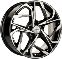 Khomen Wheels 7x17/5x114,3 ET40 D57,1 KHW1716 (Besturn X40) Black-FP