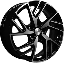 Khomen Wheels 6,5x17/5x114,3 ET45 D67,1 KHW1722 (Mazda3/CX30) Black-FP