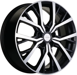 Khomen Wheels 7x18/5x114,3 ET37 D66,5 KHW1806 (Dargo/Jolion) Black-FP