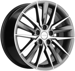 Khomen Wheels 8x18/5x108 ET46 D63,4 KHW1807 (Tugella/Jaguar XF/F-Pace) Gray-FP