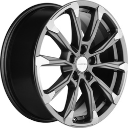 Khomen Wheels 7,5x18/5x108 ET47 D60,1 KHW1808 (Chery Tiggo 8/8 Pro) Gray-FP