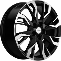 Khomen Wheels 7x18/5x114,3 ET45 D60,1 KHW1809 (Changan/Geely/Lexus/Suzuki/Toyota) Black-FP
