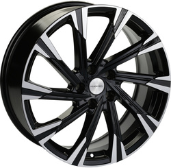 Khomen Wheels 7,5x19/5x114,3 ET49,5 D67,1 KHW1901 (Soul/Seltos/Sonata) Black-FP