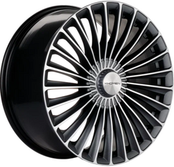 Khomen Wheels 9,5x20/5x112 ET38 D66,6 KHW2008 (Mercedes Rear) Gray-FP Matt