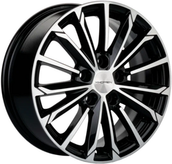 Khomen Wheels 6,5x16/5x108 ET45 D60,1 KHW1611 (Chery Tiggo 3/Tiggo 3 Pro) Black-FP