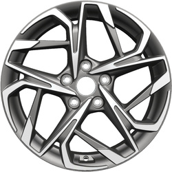 Khomen Wheels 7x17/5x112 ET45 D57,1 KHW1716 (Karoq/Tiguan) Gray-FP