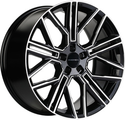 Khomen Wheels 9,5x21/5x114,3 ET30 D66,1 KHW2101 (Infiniti) Black-FP