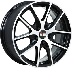 Alcasta 6,5x16/5x105 ET38 D56,6 M59 BKF
