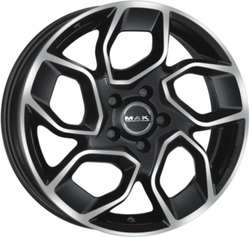 MAK 7x17/5x118 ET45 D71,1 Express Black mirror