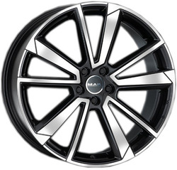 MAK 8,5x19/5x112 ET45 D57,1 Fivestar Black mirror