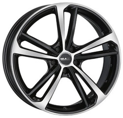 MAK 8,5x21/5x112 ET43 D66,45 Nurburg Black mirror