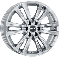 MAK 7,5x17/6x114,3 ET45 D66,1 Safari 6 Silver