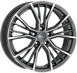 MAK 9,5x21/5x112 ET25 D66,45 Union Gunmetal Mirror Face