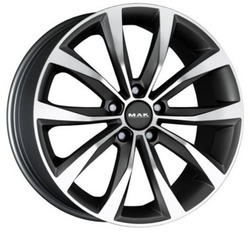MAK 7x17/5x98 ET41 D58,1 Wolf Gunmetal Mirror Face