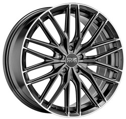 OZ 8,5x19/5x114,3 ET35 D75 Gran Turismo HLT Star Graphite Diamond Lip