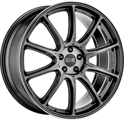 OZ 9x20/5x112 ET30 D79 Hyper XT HLT Star Graphite Diamond Lip
