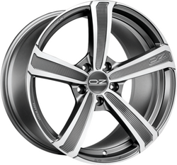 OZ 9,5x20/5x112 ET33 D79 Montecarlo HLT Matt Dark Graphite Diamond Cut