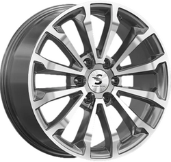 Premium Series 8,5x20/6x139,7 ET33 D67,1 006 (Pajero Sport) Diamond Gloss Graphite