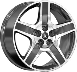 Premium Series 8,5x20/5x120 ET41,5 D66,1 008 (Voyah Dream) Diamond Black Gris