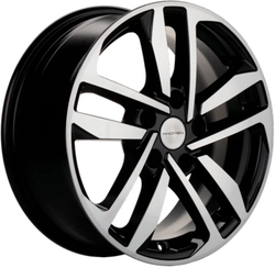 Khomen Wheels 6,5x16/5x100 ET39 D57,1 KHW1612 (Polo) Black-FP