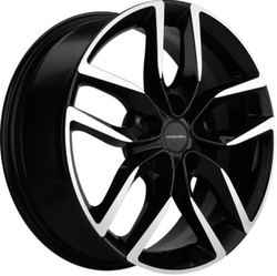 Khomen Wheels 6,5x17/5x114,3 ET45 D54,1 KHW1708 (Geely Coolray) Black-FP