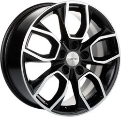 Khomen Wheels 7x17/5x110 ET46 D63,3 KHW1713 (Changan CS35 Plus) Black-FP