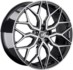LS Forged 9,5x21/5x114,3 ET38 D67,1 LS FG13 BKF (, C570)