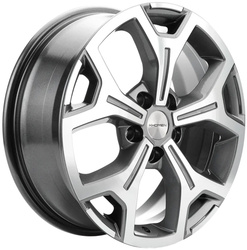 Khomen Wheels 6,5x17/5x112 ET50 D66,6 KHW1710(2) (Mercedes Vito) Gray-FP