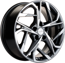 Khomen Wheels 7x17/5x108 ET40 D54,1 KHW1716 (Jac/ 3) Gray-FP