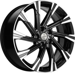 Khomen Wheels 7,5x19/5x108 ET36 D65,1 KHW1901 (Exeed VX/TXL/LX) Black-FP