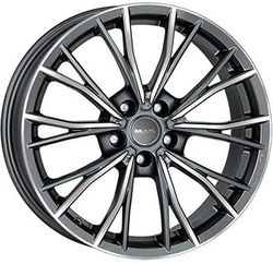 MAK 8x17/5x120 ET53 D72,6 Mark Gunmetal Mirror Face MAK 8x17/5x120 ET53 D72,6 Mark Gunmetal Mirror Face