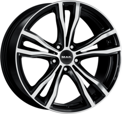 MAK 9,5x21/5x112 ET37 D66,6 X-Mode Black mirror