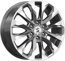 Premium Series 8x20/6x139,7 ET38 D67,1 007 (Pajero Sport) Diamond Gloss Graphite