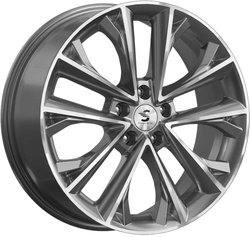 Premium Series 7x18/5x112 ET43 D57,1 012 (Tiguan) Diamond Gloss Graphite