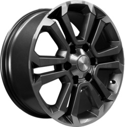 Khomen Wheels 7,5x18/6x139,7 ET30 D106,1 KHW1817 (Fortuner/Hilux) Gray-FP