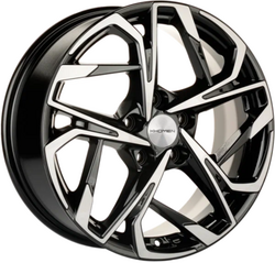 Khomen Wheels 7x17/5x114,3 ET48 D56,1 KHW1716 (Forester) Black-FP