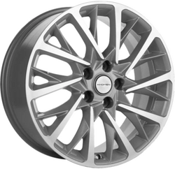 Khomen Wheels 7,5x18/5x108 ET47 D60,1 KHW1804 (Chery Tiggo 8/8 Pro) F-Silver-FP