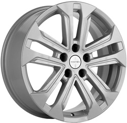 Khomen Wheels 7x18/5x108 ET46 D63,4 KHW1803 (Tugella) F-Silver Khomen Wheels 7x18/5x108 ET46 D63,4 KHW1803 (Tugella) F-Silver