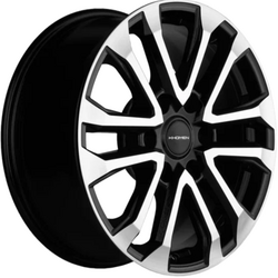 Khomen Wheels 7,5x18/6x139,7 ET46 D67,1 KHW1805 (Pajero) Black-FP Khomen Wheels 7,5x18/6x139,7 ET46 D67,1 KHW1805 (Pajero) Black-FP