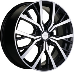 Khomen Wheels 7x18/5x114,3 ET40 D66,5 KHW1806 (Haval Dargo) Black-FP Khomen Wheels 7x18/5x114,3 ET40 D66,5 KHW1806 (Haval Dargo) Black-FP
