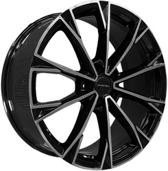 Khomen Wheels 8x20/5x120 ET40 D59,5 KHW2018 (GAC GS8) Black-FP Khomen Wheels 8x20/5x120 ET40 D59,5 KHW2018 (GAC GS8) Black-FP