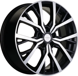 Khomen Wheels 7x18/5x114,3 ET50 D54,1 KHW1806 (Coolray) Black-FP
