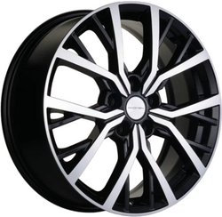 Khomen Wheels 7x18/5x114,3 ET38 D67,1 KHW1806 (Outlander) Black-FP