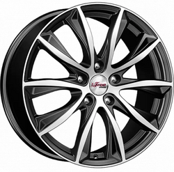iFree 7,5x18/5x110 ET37 D65,1 Каzантип (КС684М) Блэк Джек iFree 7,5x18/5x110 ET37 D65,1 Каzантип (КС684М) Блэк Джек