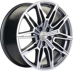 Khomen Wheels 8,5x19/5x112 ET30 D66,6 KHW1904 (Audi/VW) Gray-FP Khomen Wheels 8,5x19/5x112 ET30 D66,6 KHW1904 (Audi/VW) Gray-FP