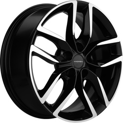 Khomen Wheels 6,5x17/5x114,3 ET45 D60,1 KHW1708 (Toyota C-HR) Black-FP Khomen Wheels 6,5x17/5x114,3 ET45 D60,1 KHW1708 (Toyota C-HR) Black-FP