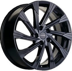 Khomen Wheels 7,5x19/5x108 ET47 D60,1 KHW1901 (Chery Tiggo 8) Black Khomen Wheels 7,5x19/5x108 ET47 D60,1 KHW1901 (Chery Tiggo 8) Black